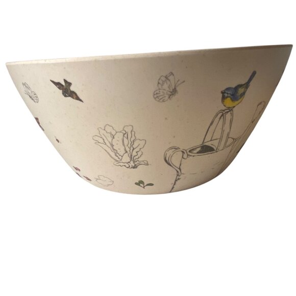 Peter Rabbit Bamboo Fiber Large Fruit Bowl Candy Beatrix Potter Easter Eggs 10" - Picture 7 of 11